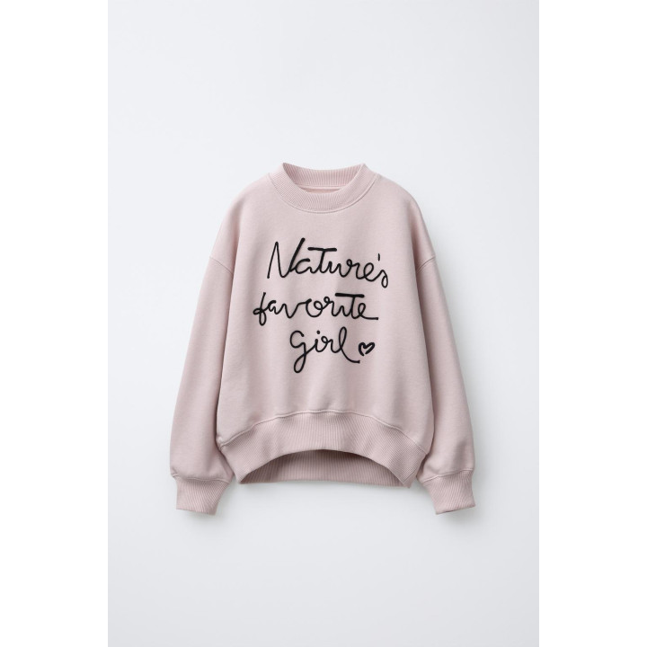 ТОЛСТОВКА С ВЫШИТОЙ НАДПИСЬЮ