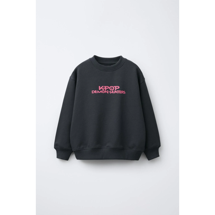 Свитшот с принтом kpop demon hunters™ netflix ©