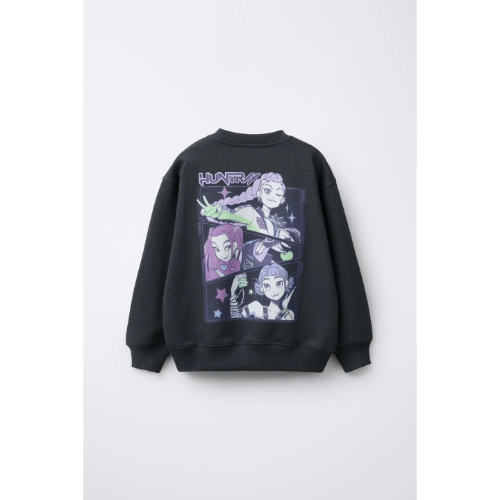 Свитшот с принтом kpop demon hunters™ netflix ©