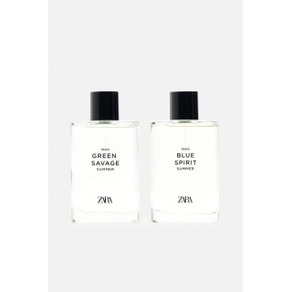 Blue spirit summer + green savage summer edt 2 x 90 ml / 3.04 oz