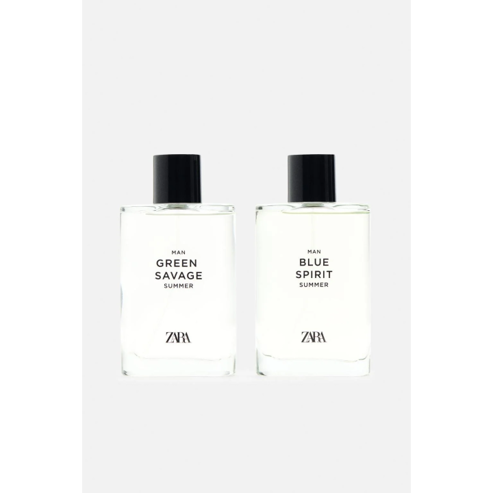 Blue spirit summer + green savage summer edt 2 x 90 ml / 3.04 oz