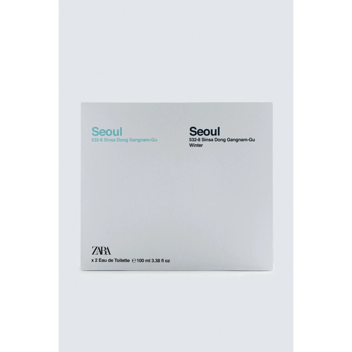 SEOUL + SEOUL WINTER EDT 2X100 МЛ (3,38 FL.OZ)
