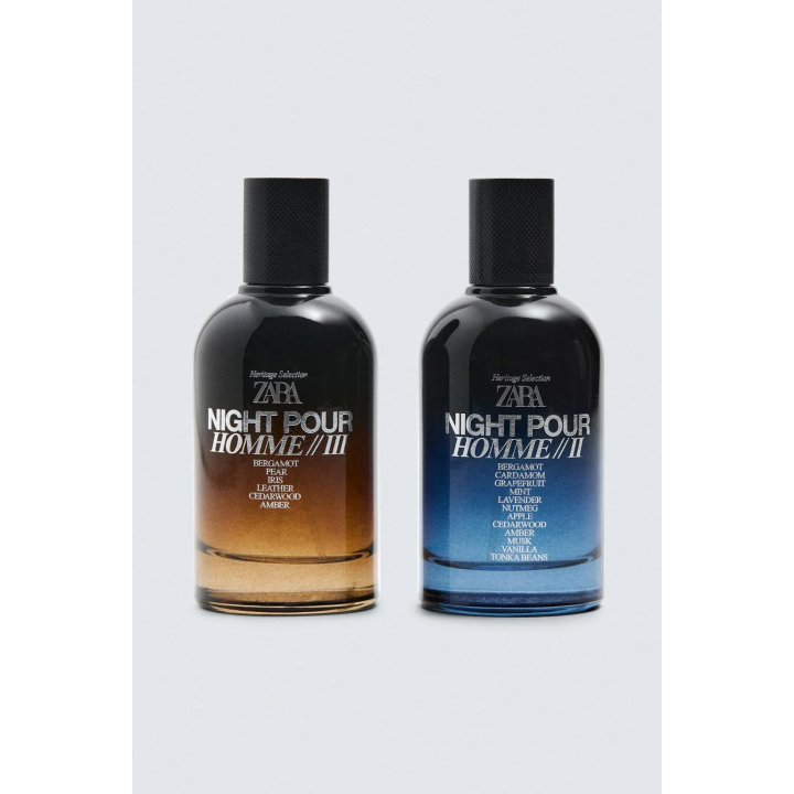 Набор парфюмированной воды - NIGHT POUR HOMME II + III 100 мл