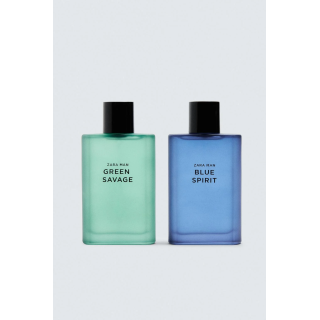 Набор парфюма ZARA MAN Green savage + blue spirit edt 2 x 90 ml