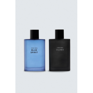 Набор парфюма ZARA MAN SILVER + ZARA MAN BLUE SPIRIT 2 X 90ML