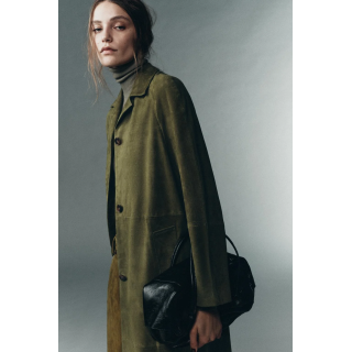 ПАЛЬТО ИЗ 100% ЗАМШИ — LIMITED EDITION