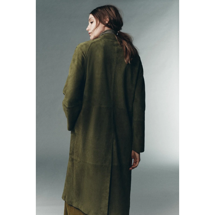 ПАЛЬТО ИЗ 100% ЗАМШИ — LIMITED EDITION