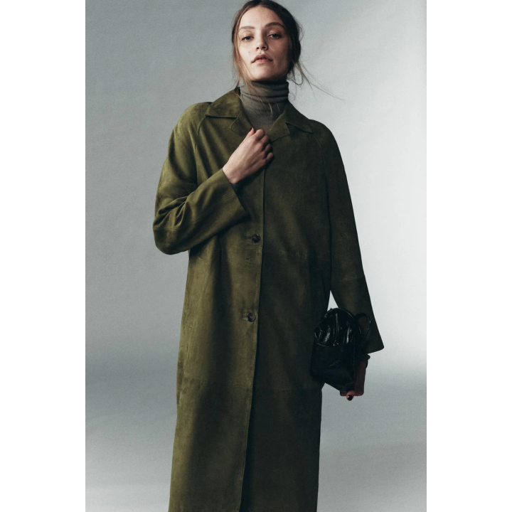 ПАЛЬТО ИЗ 100% ЗАМШИ — LIMITED EDITION