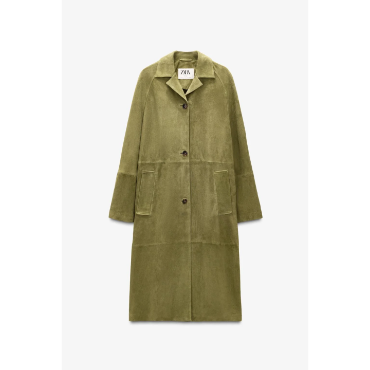 ПАЛЬТО ИЗ 100% ЗАМШИ — LIMITED EDITION