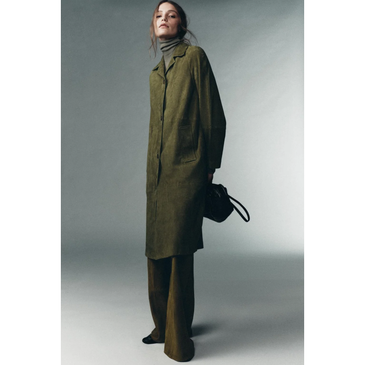 ПАЛЬТО ИЗ 100% ЗАМШИ — LIMITED EDITION