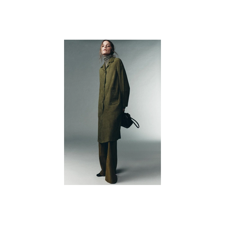 ПАЛЬТО ИЗ 100% ЗАМШИ — LIMITED EDITION