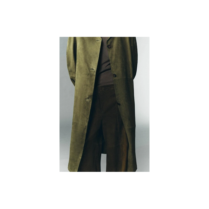 ПАЛЬТО ИЗ 100% ЗАМШИ — LIMITED EDITION