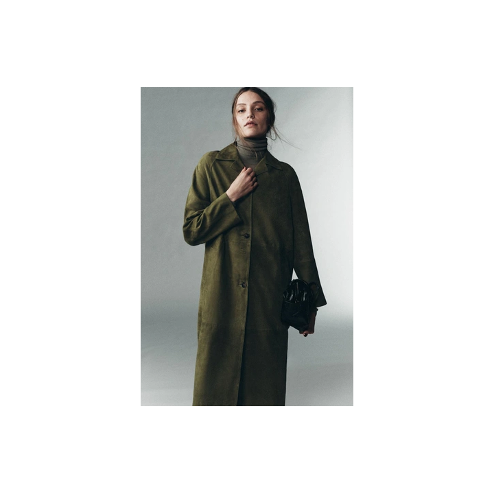 ПАЛЬТО ИЗ 100% ЗАМШИ — LIMITED EDITION