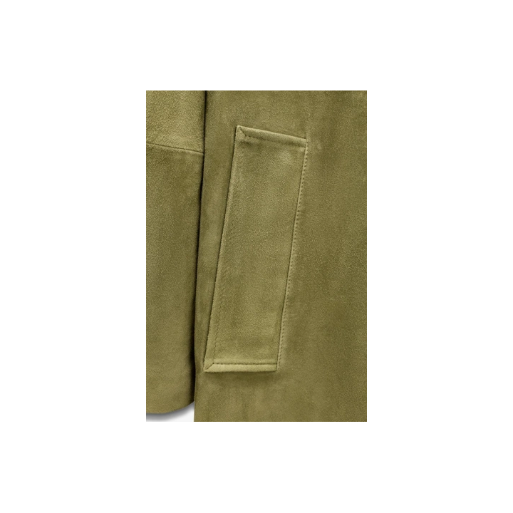 ПАЛЬТО ИЗ 100% ЗАМШИ — LIMITED EDITION