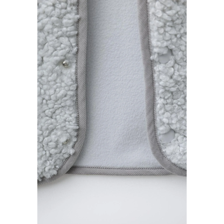 КУРТКА ИЗ ИСКУССТВЕННОЙ ОВЧИНЫ С ФЛИСОВОЙ ПОДКЛАДКОЙ