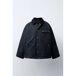 ПАРКА С ВОЩЕНЫМ ПОКРЫТИЕМ И КАРМАНАМИ