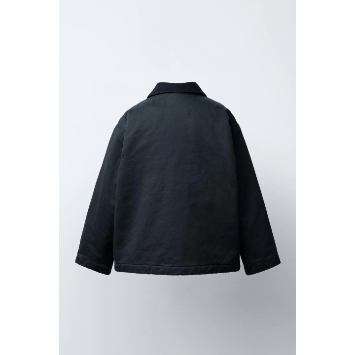 ПАРКА С ВОЩЕНЫМ ПОКРЫТИЕМ И КАРМАНАМИ