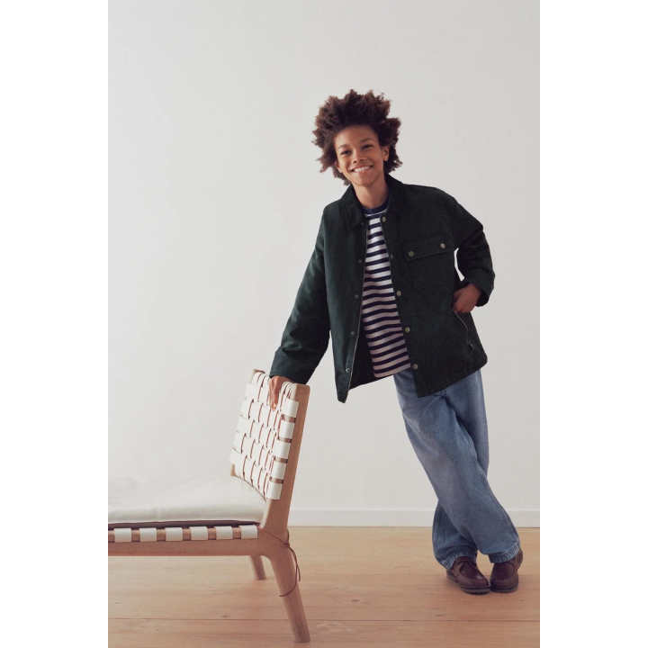 ПАРКА С ВОЩЕНЫМ ПОКРЫТИЕМ И КАРМАНАМИ