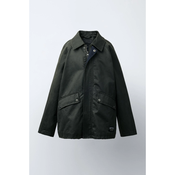 ВОЩЕНАЯ КУРТКА С ЭТИКЕТКОЙ