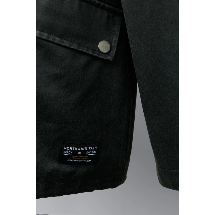 ВОЩЕНАЯ КУРТКА С ЭТИКЕТКОЙ