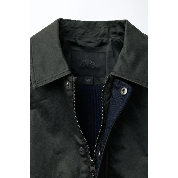 ВОЩЕНАЯ КУРТКА С ЭТИКЕТКОЙ