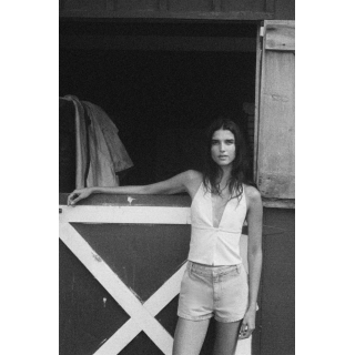 Джинсовые шорты chino trf