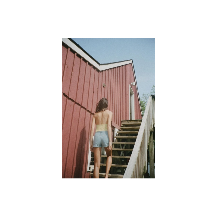 Джинсовые шорты chino trf