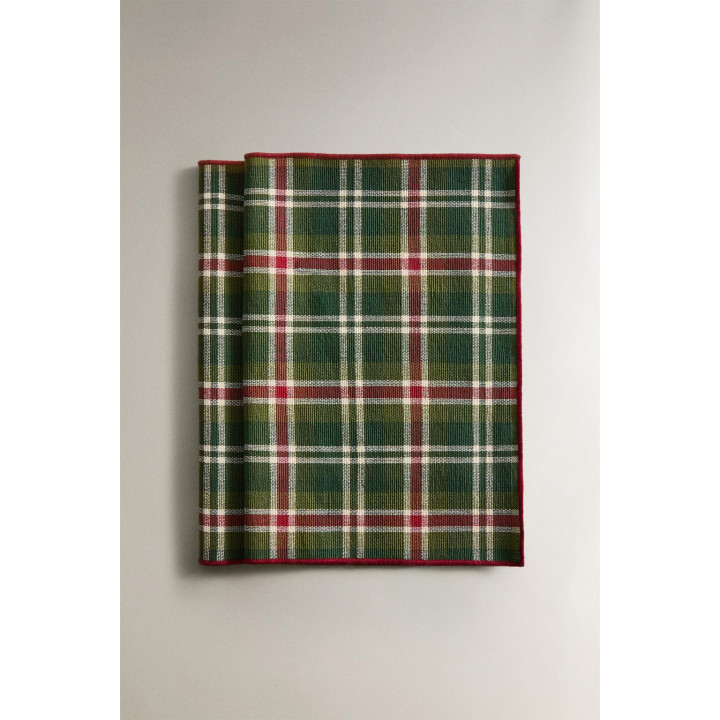 Рождественский чековый подставка под тарелку (набор из 2)