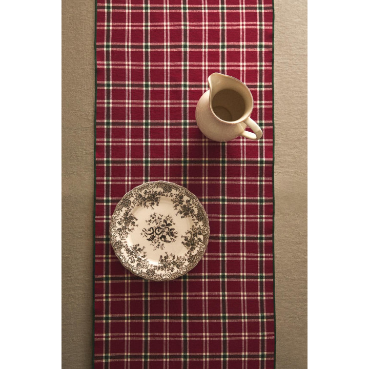 Рождественский столовый лыжный стол