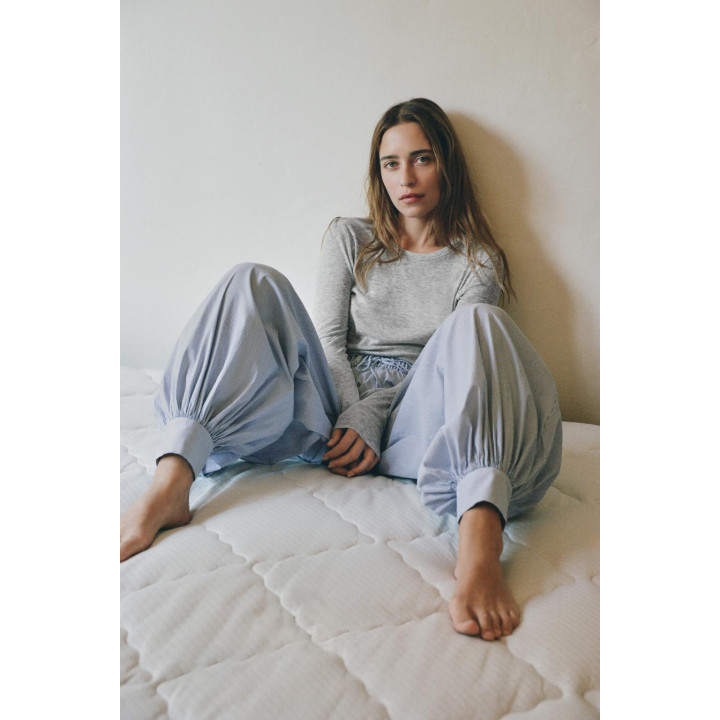 ПРИТАЛЕННАЯ ФУТБОЛКА С ДЛИННЫМИ РУКАВАМИ