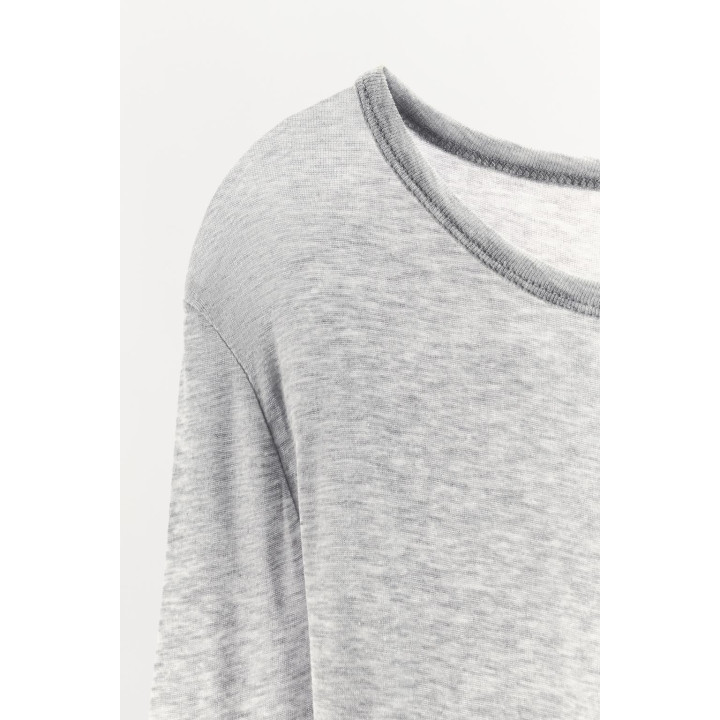 ПРИТАЛЕННАЯ ФУТБОЛКА С ДЛИННЫМИ РУКАВАМИ