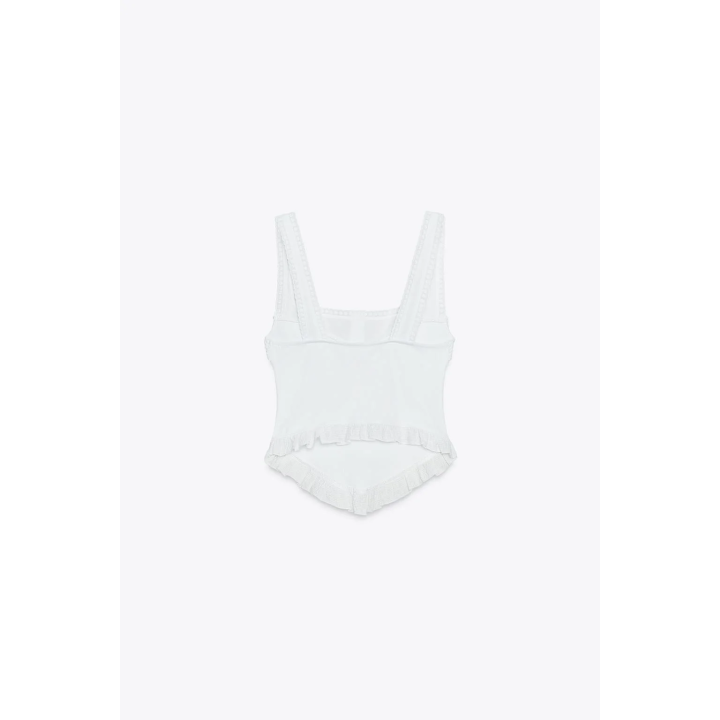 КОМБИНИРОВАННЫЙ ТОП С ФУРНИТУРОЙ