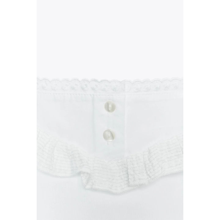 КОМБИНИРОВАННЫЙ ТОП С ФУРНИТУРОЙ