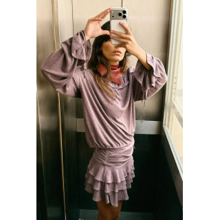 МЯГКИЙ ТОП С ВОЛАНАМИ