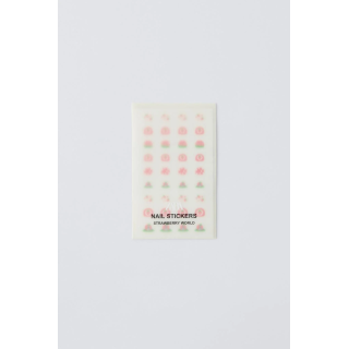 НАКЛЕЙКИ ZARA ДЛЯ НОГТЕЙ «КЛУБНИКА»