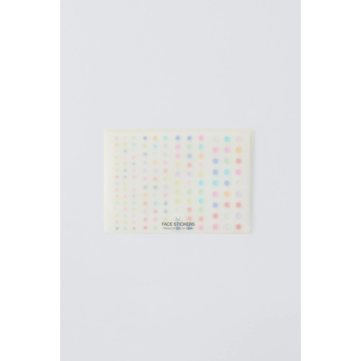 ZARA НАКЛЕЙКИ ДЛЯ ЛИЦА РАДУГА ЦВЕТЫ