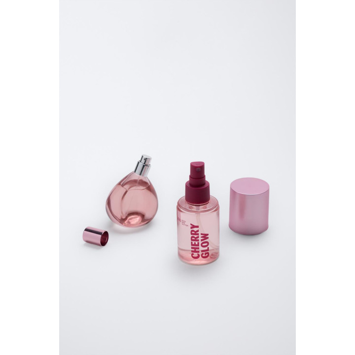 Cherry glow туалетная вода и блеск для тела с глиттером (50 мл + 100 мл) (1.69 жидк. унц. + 3.38 жидк. унц.)