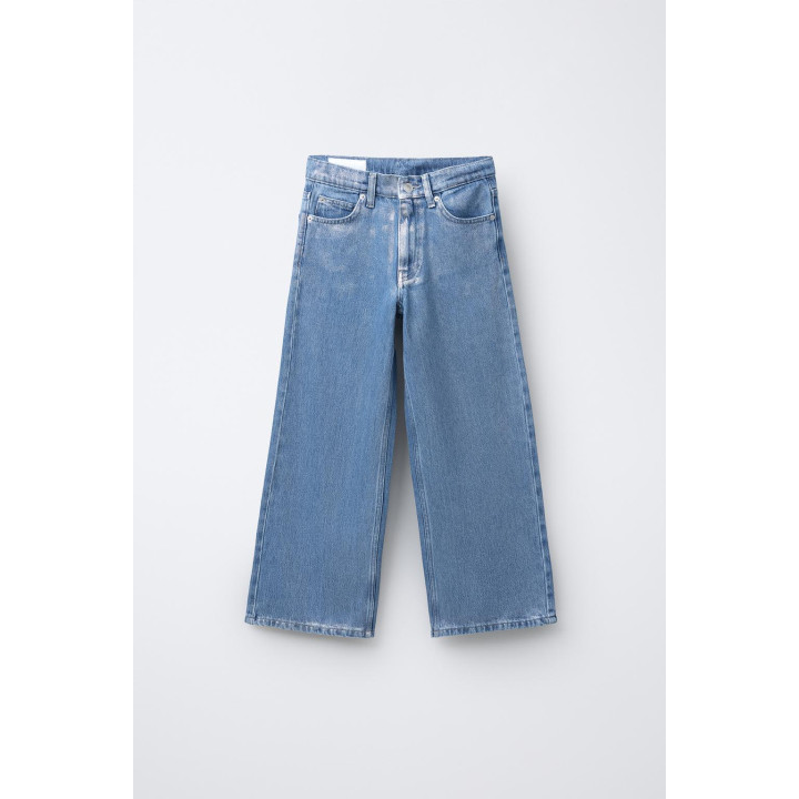 ДЖИНСЫ WIDE LEG СО СТРАЗАМИ