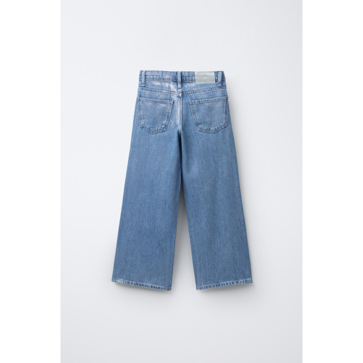 ДЖИНСЫ WIDE LEG СО СТРАЗАМИ