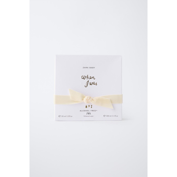 Детское парфюмированное воды без спирта baby when i was zara edt 100+30 мл (3,4 жидких унции) (1,0 жидко унции)