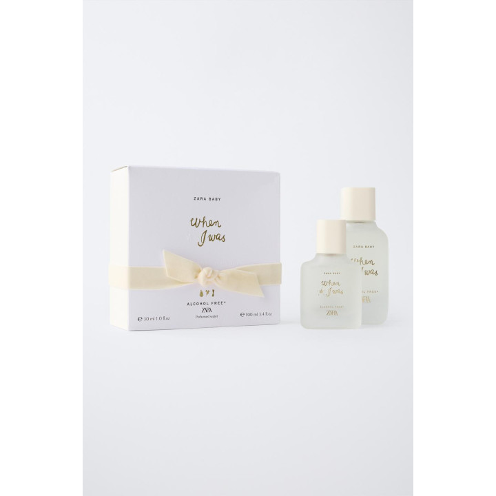 Детское парфюмированное воды без спирта baby when i was zara edt 100+30 мл (3,4 жидких унции) (1,0 жидко унции)