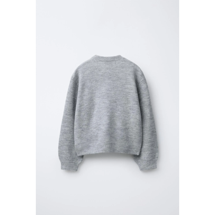 СВИТЕР С УЗОРОМ «МЕДВЕДЬ»