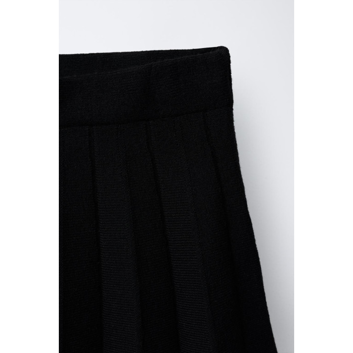 ТРИКОТАЖНАЯ ЮБКА В СКЛАДКУ