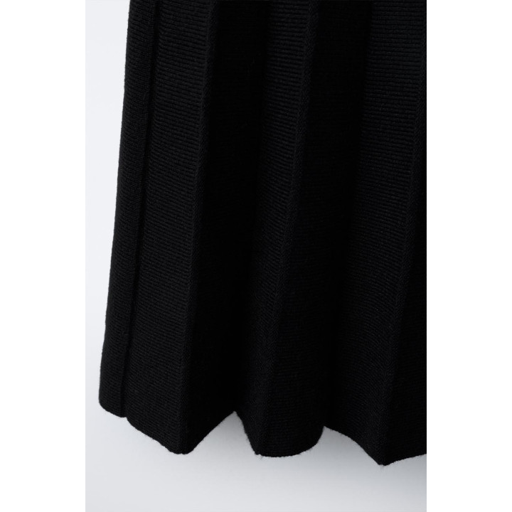 ТРИКОТАЖНАЯ ЮБКА В СКЛАДКУ