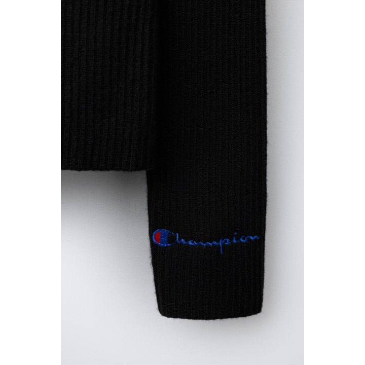 ДЖЕМПЕР В РУБЧИК С ВОРОТНИКОМ-СТОЙКОЙ CHAMPION ® X ZARA