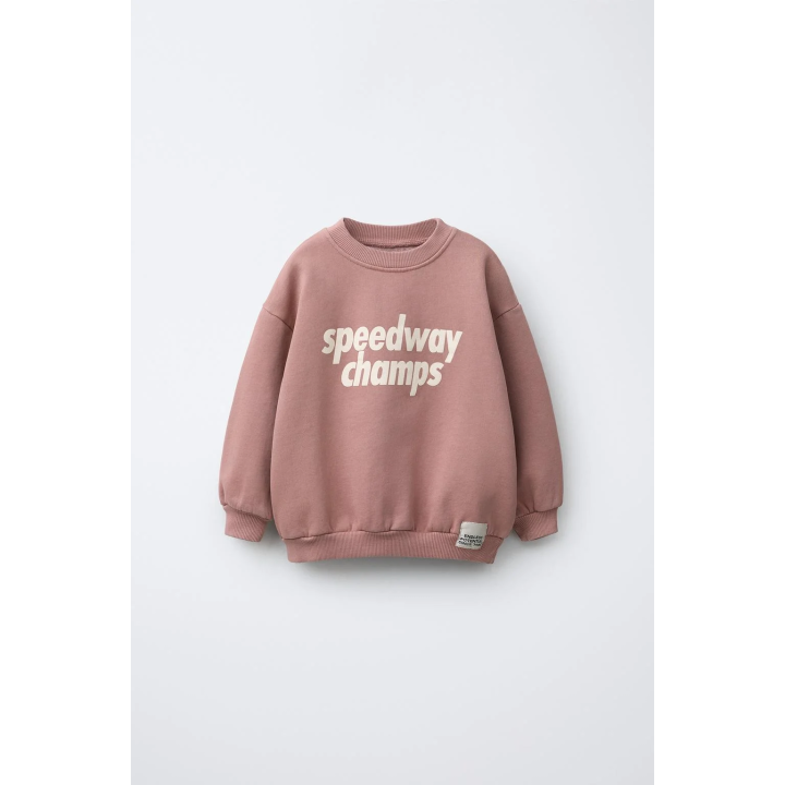 ТОЛСТОВКА С ТЕКСТОВЫМ ПРИНТОМ