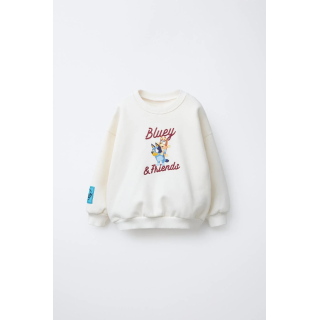 ТОЛСТОВКА С ВЫШИВКОЙ BLUEY © LUDO STUDIO