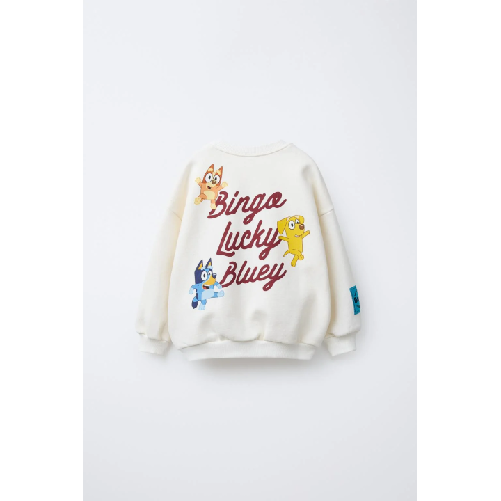 ТОЛСТОВКА С ВЫШИВКОЙ BLUEY © LUDO STUDIO