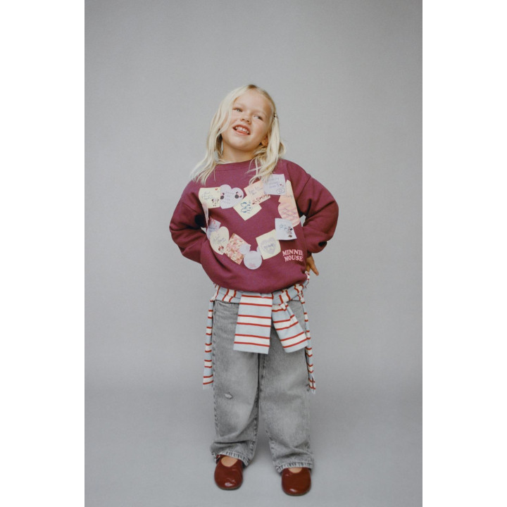 ТОЛСТОВКА С НАШИВКАМИ MINNIE MOUSE AND FRIENDS © DISNEY