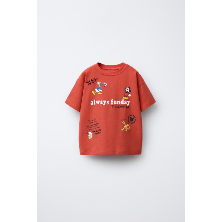 ФУТБОЛКА С ВЫШИВКОЙ MICKEY MOUSE AND FRIENDS © DISNEY